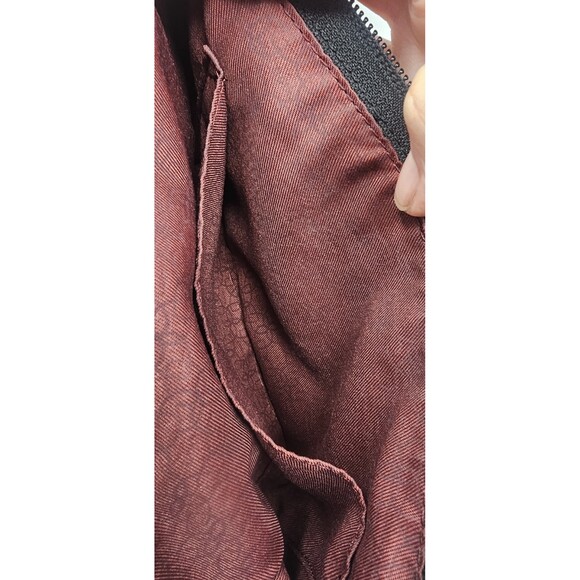 Lodis Emily 5 In 1 Convertible Black Pebbled Leather Chain Strap Crossbody Bag - Picture 7 of 8